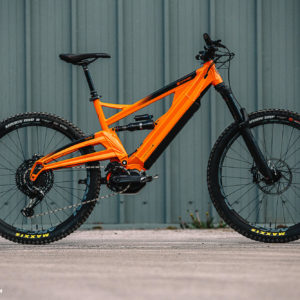 orange bike